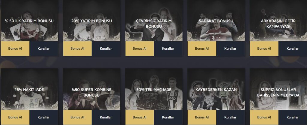 bahissenin hoş geldin bonusu